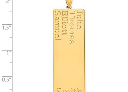 14k Yellow Gold Pendants Style XNA1282Y - Classique Jewelry Inc.