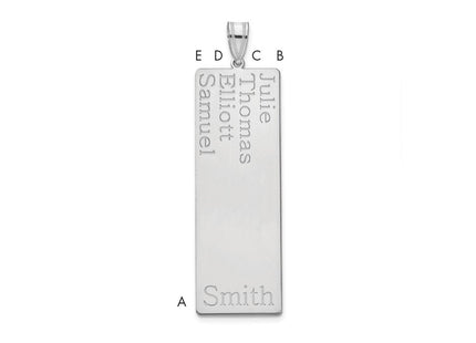 10k White Gold Pendants Style 10XNA1282W - Classique Jewelry Inc.