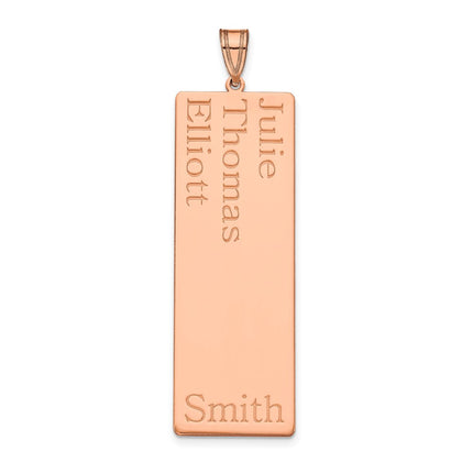 10k Rose Gold Pendants Style 10XNA1283R - Classique Jewelry Inc.
