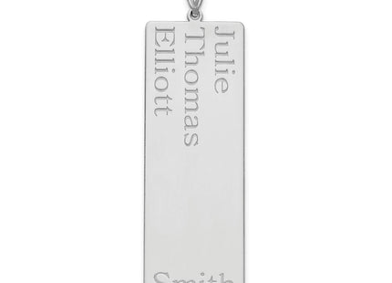 14k White Gold Pendants Style XNA1283W - Classique Jewelry Inc.