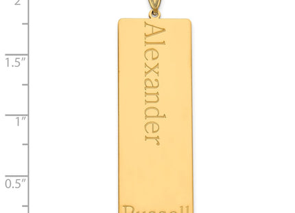 14k Yellow Gold Pendants Style XNA1285Y - Classique Jewelry Inc.