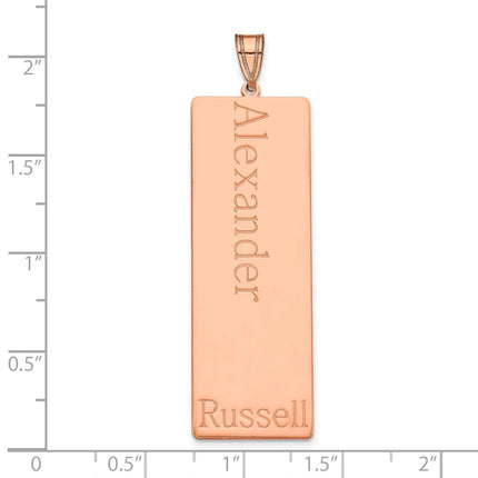 10k Rose Gold Pendants Style 10XNA1285R - Classique Jewelry Inc.