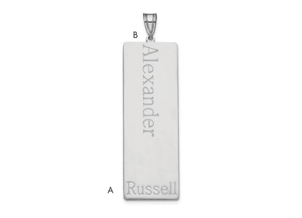 10k White Gold Pendants Style 10XNA1285W - Classique Jewelry Inc.