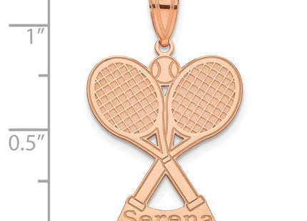 14k Rose Gold Pendants Style XNA1291R - Classique Jewelry Inc.