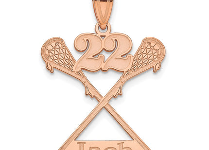 14k Rose Gold Pendants Style XNA1292R - Classique Jewelry Inc.