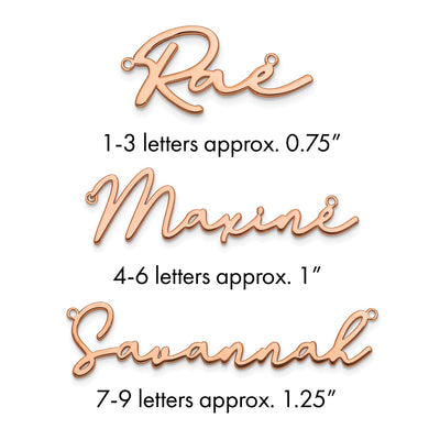 Sterling Silver/Gold-plated Polished Bathinda Font Name Plate