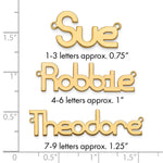 SS/Rhodium-plated Polished Name Plate view 19