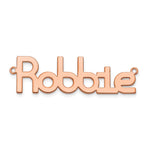 SS/Rhodium-plated Polished Name Plate view 8