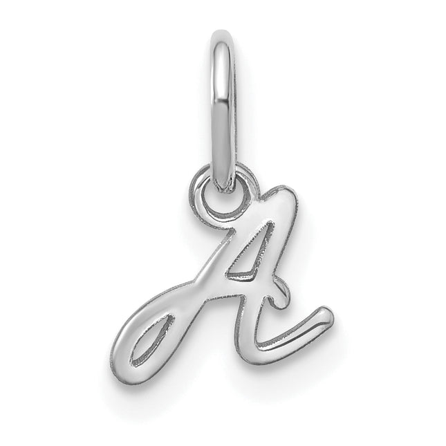 14KW Upper case Letter Initial Charm
