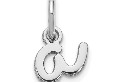 14KW Lower case Letter Initial Charm
