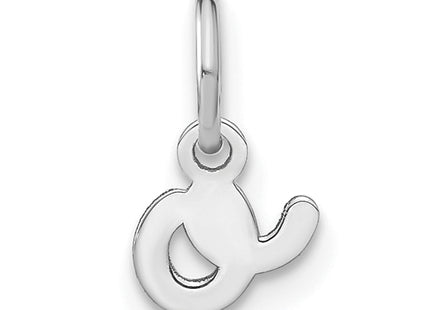14KW Lower case Letter Initial Charm