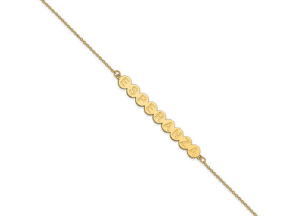 SS/Gold Plated Bracelets Style XNA1308GP - Classique Jewelry Inc.