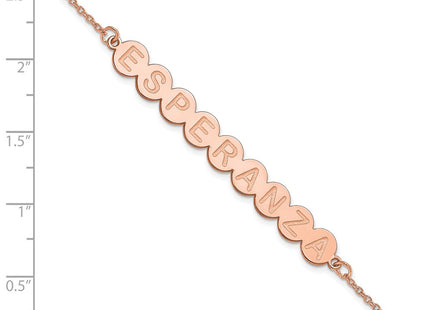 14k Rose Gold Bracelets Style XNA1308R - Classique Jewelry Inc.