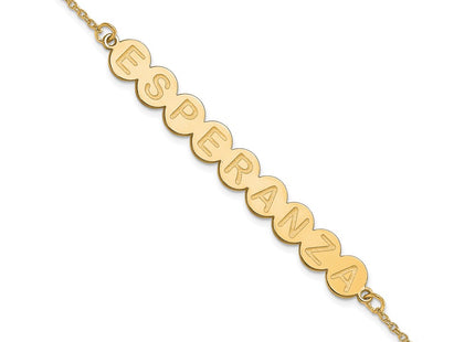 14k Yellow Gold Bracelets Style XNA1308Y - Classique Jewelry Inc.