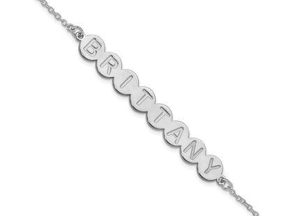 10k White Gold Bracelets Style 10XNA1309W - Classique Jewelry Inc.