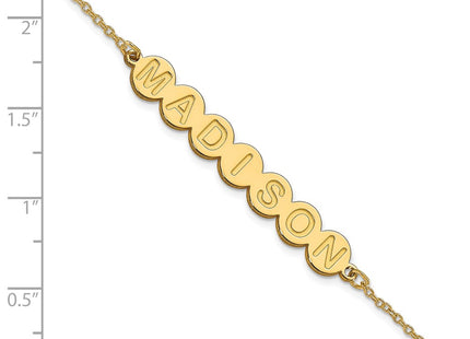 SS/Gold Plated Bracelets Style XNA1310GP - Classique Jewelry Inc.
