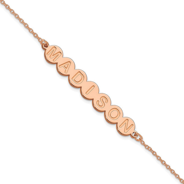 14k Rose Gold Bracelets Style XNA1310R - Classique Jewelry Inc.