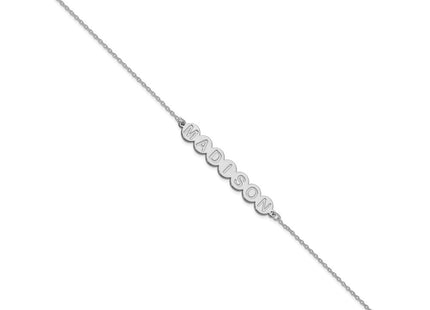 10k White Gold Bracelets Style 10XNA1310W - Classique Jewelry Inc.