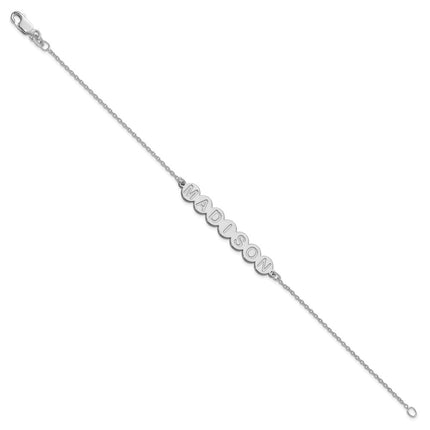 10k White Gold Bracelets Style 10XNA1310W - Classique Jewelry Inc.