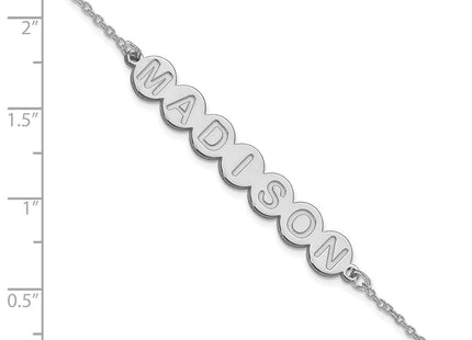 10k White Gold Bracelets Style 10XNA1310W - Classique Jewelry Inc.