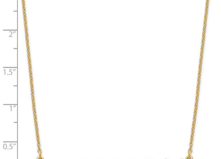 SS/Gold Plated Jewelry Style XNA1317GP - Classique Jewelry Inc.