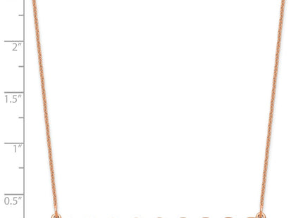 14k Rose Gold Jewelry Style XNA1317R - Classique Jewelry Inc.