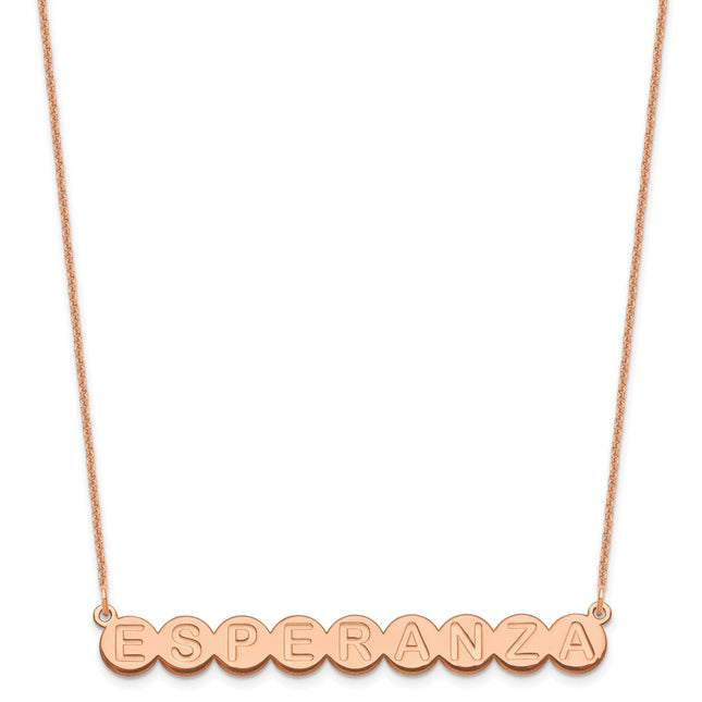 14k Rose Gold Jewelry Style XNA1317R - Classique Jewelry Inc.
