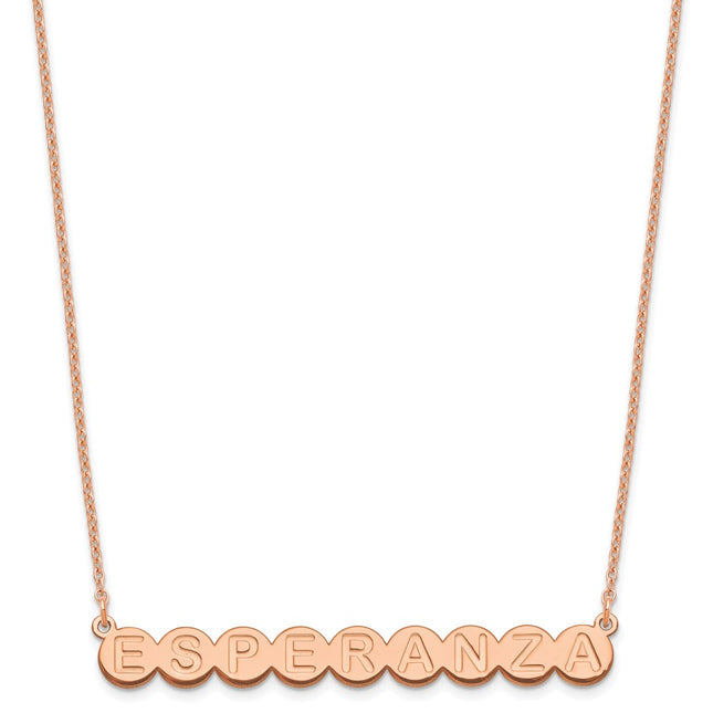 SS/Rose Plated Jewelry Style XNA1317RP - Classique Jewelry Inc.