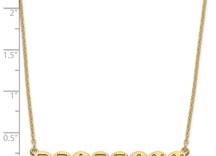 SS/Gold Plated Jewelry Style XNA1318GP - Classique Jewelry Inc.