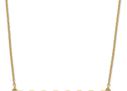 SS/Gold Plated Jewelry Style XNA1318GP - Classique Jewelry Inc.