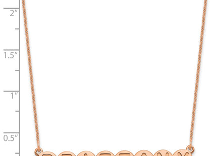 14k Rose Gold Jewelry Style XNA1318R - Classique Jewelry Inc.
