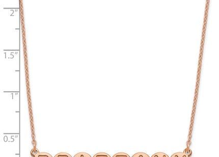 SS/Rose Plated Jewelry Style XNA1318RP - Classique Jewelry Inc.