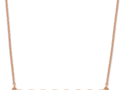 SS/Rose Plated Jewelry Style XNA1318RP - Classique Jewelry Inc.