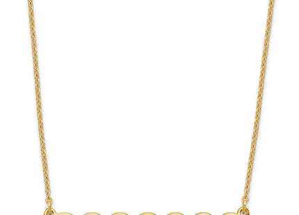 SS/Gold Plated Jewelry Style XNA1319GP - Classique Jewelry Inc.