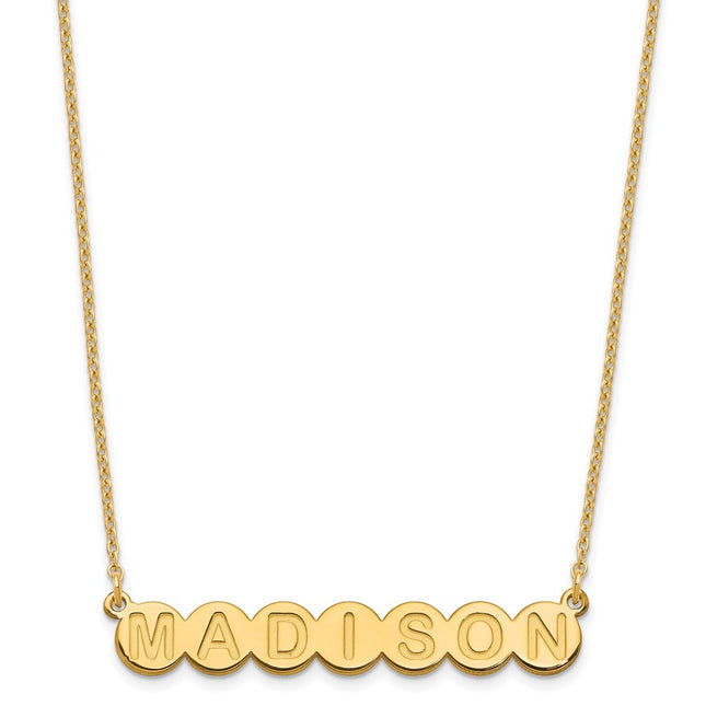 SS/Gold Plated Jewelry Style XNA1319GP - Classique Jewelry Inc.