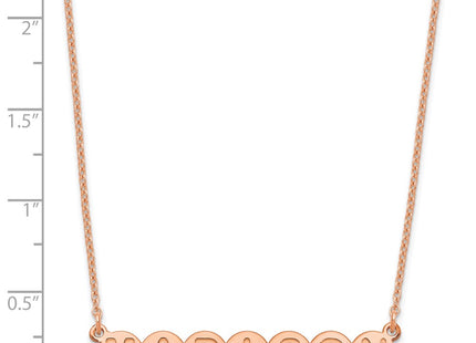 SS/Rose Plated Jewelry Style XNA1319RP - Classique Jewelry Inc.