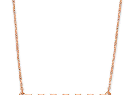 SS/Rose Plated Jewelry Style XNA1319RP - Classique Jewelry Inc.