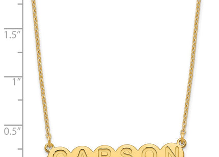 SS/Gold Plated Jewelry Style XNA1320GP - Classique Jewelry Inc.