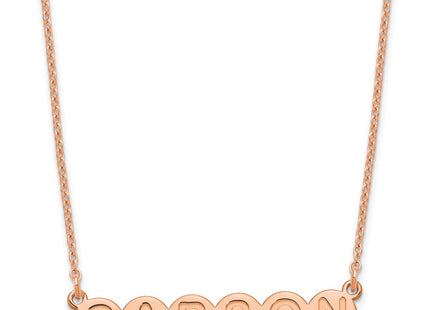 SS/Rose Plated Jewelry Style XNA1320RP - Classique Jewelry Inc.