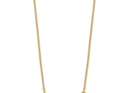SS/Gold Plated Jewelry Style XNA1322GP - Classique Jewelry Inc.