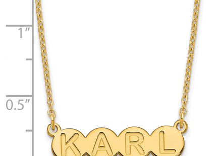SS/Gold Plated Jewelry Style XNA1322GP - Classique Jewelry Inc.