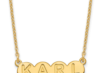SS/Gold Plated Jewelry Style XNA1322GP - Classique Jewelry Inc.