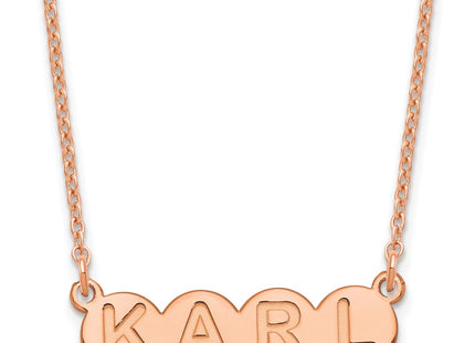 SS/Rose Plated Jewelry Style XNA1322RP - Classique Jewelry Inc.