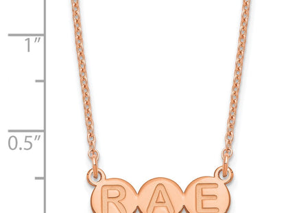 SS/Rose Plated Jewelry Style XNA1323RP - Classique Jewelry Inc.