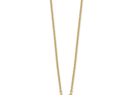 SS/Gold Plated Jewelry Style XNA1325GP - Classique Jewelry Inc.