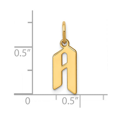 14ky Initial Pendant