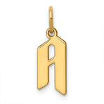14ky Initial Pendant view