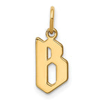 14ky Initial Pendant view