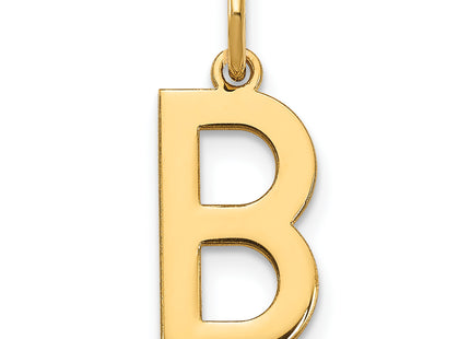 14ky Letter Initial Pendant (Tall)