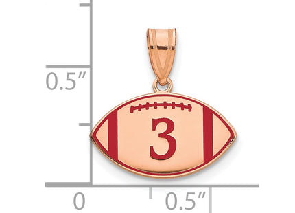 14k Rose Gold Pendants Style XNA1361R - Classique Jewelry Inc.